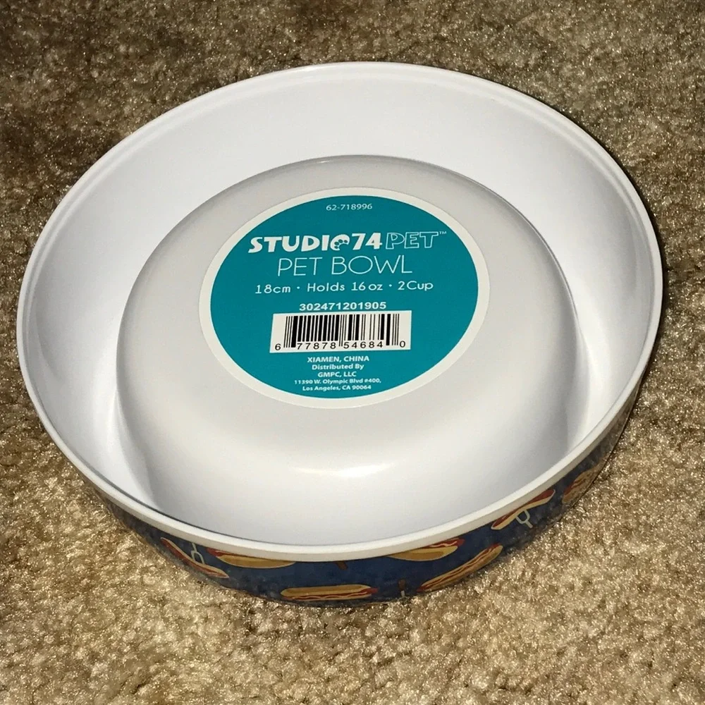 COPY - Pet Bowl - Studio 74 Pet - Bark-B-Q